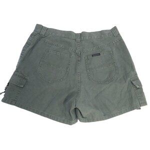 Rivited by LEE green high rise  khaki shorts 3.5" inseam women's size 14 M, NEW